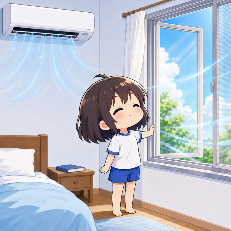 換気の間こそ切らない