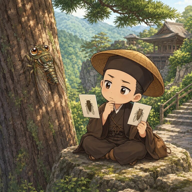 芭蕉の蝉をめぐる大論争