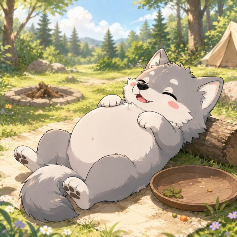 1度に体重の4分の1を食べる