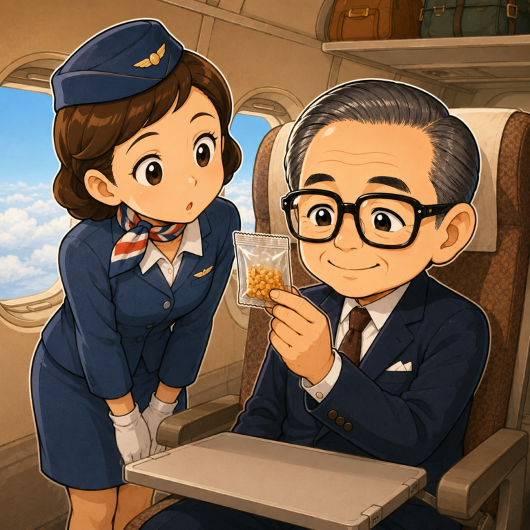 ふたは機内食がお手本