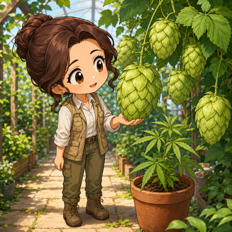 ホップは大麻と同じ仲間