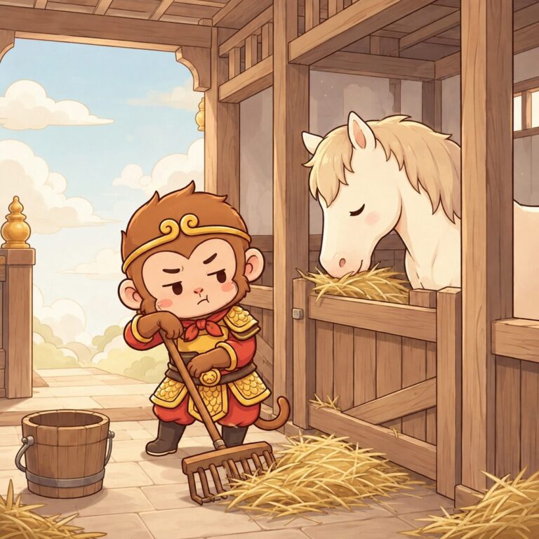 最初の官職は馬小屋番