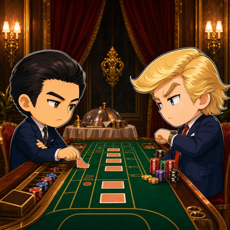 未来の大統領との大勝負