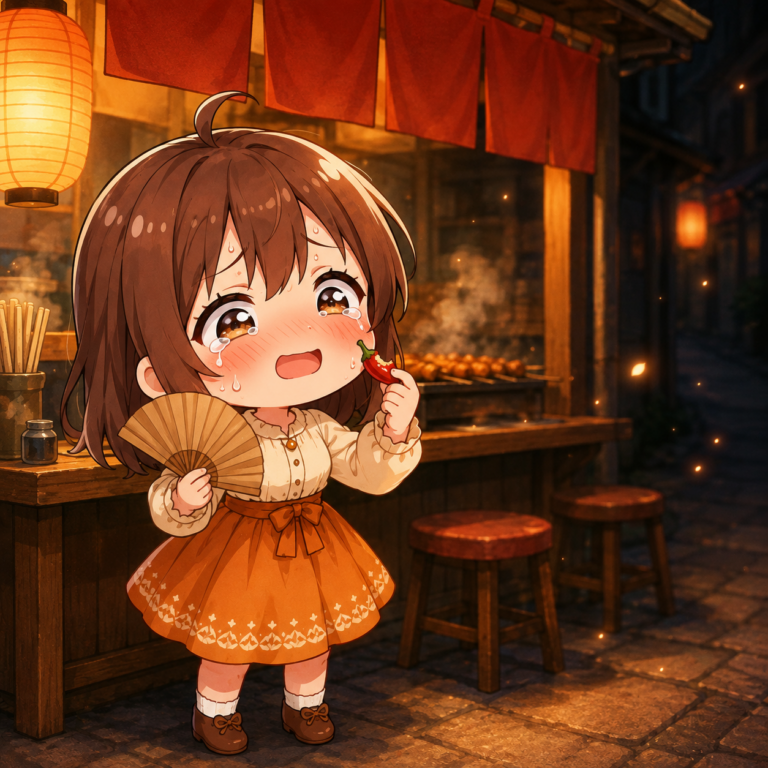 辛さは味ではなく痛み