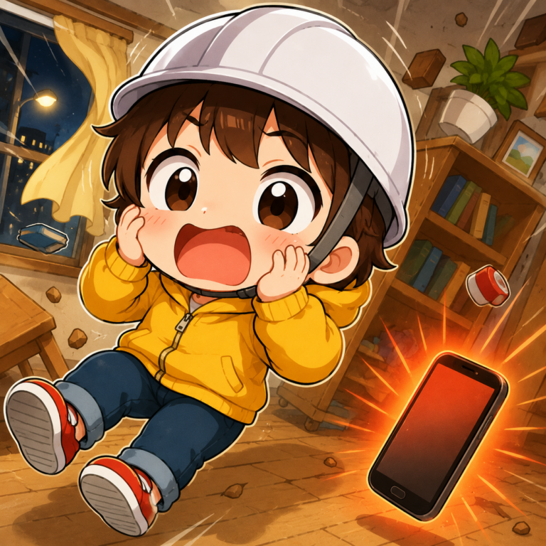 速報が間に合わない場所