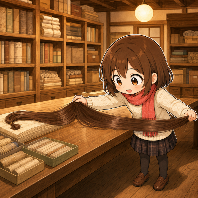 髪は体の記録装置になる