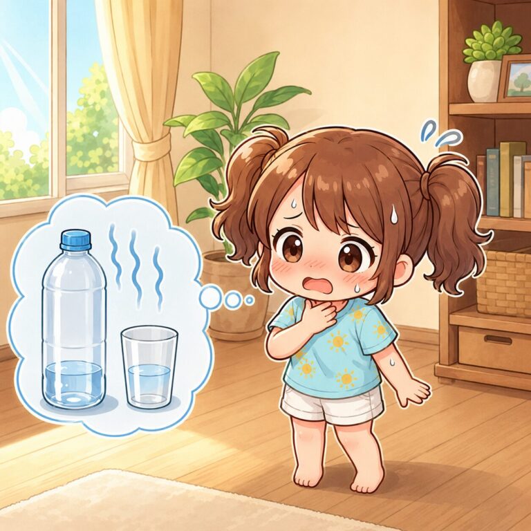 喉の渇きは体からの警告