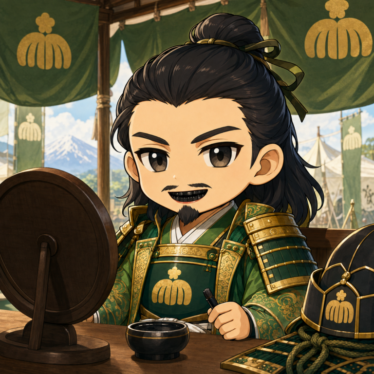 お歯黒は戦場の身だしなみ