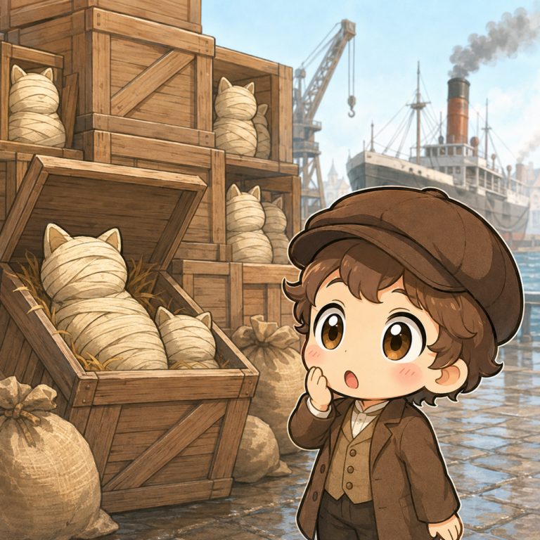 ミイラが畑の肥料に