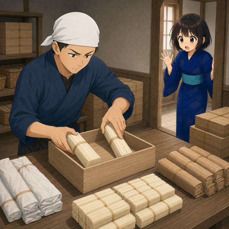 三輪素麺をめぐる偽装