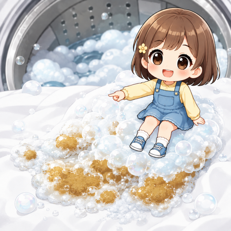 水では落ちない皮脂汚れ
