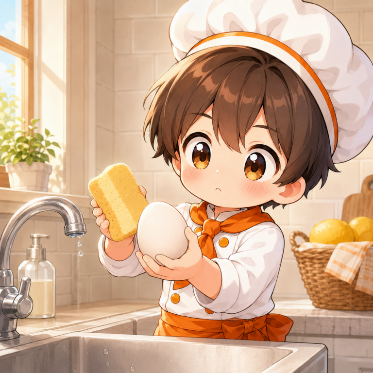 EUでは卵を洗わない