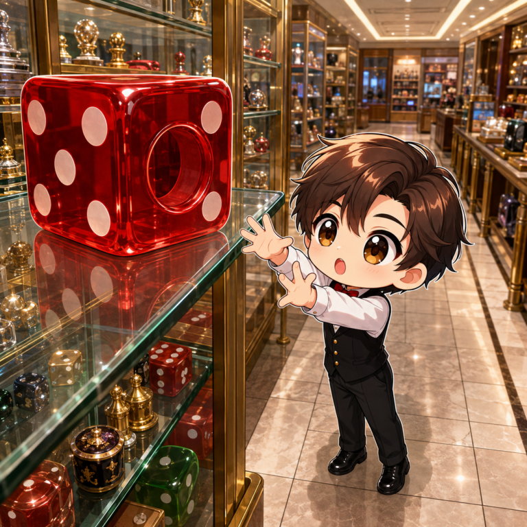 サイコロは半日で引退する