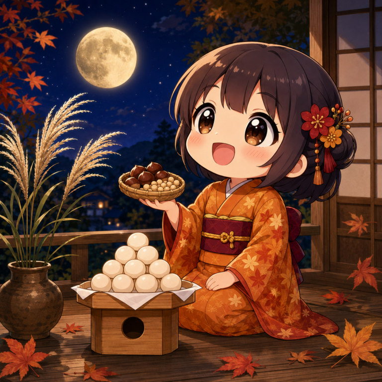 十三夜は日本独自の月見