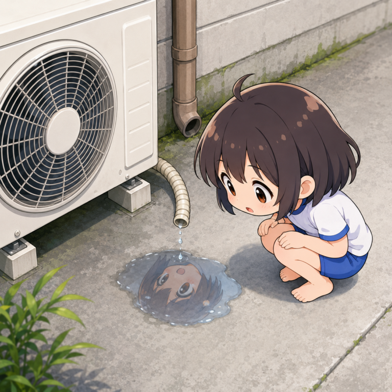 室外機の水たまりの正体