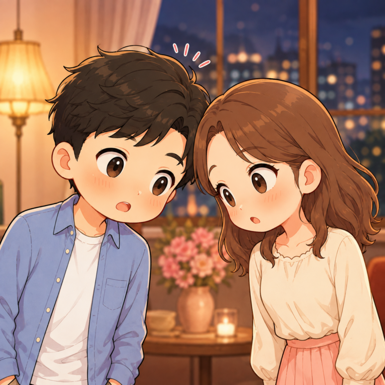 首は右に傾く人が多い