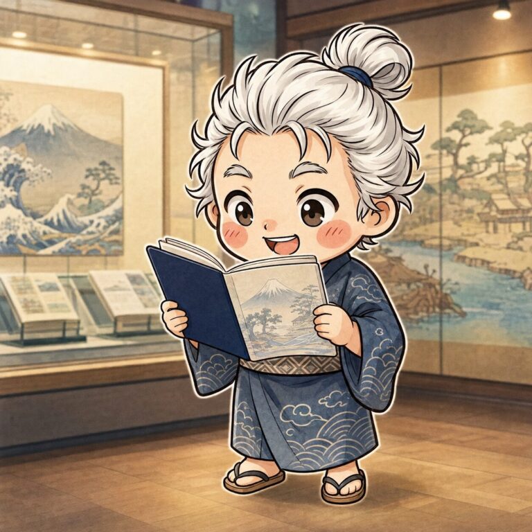パスポートを彩る富士の絵