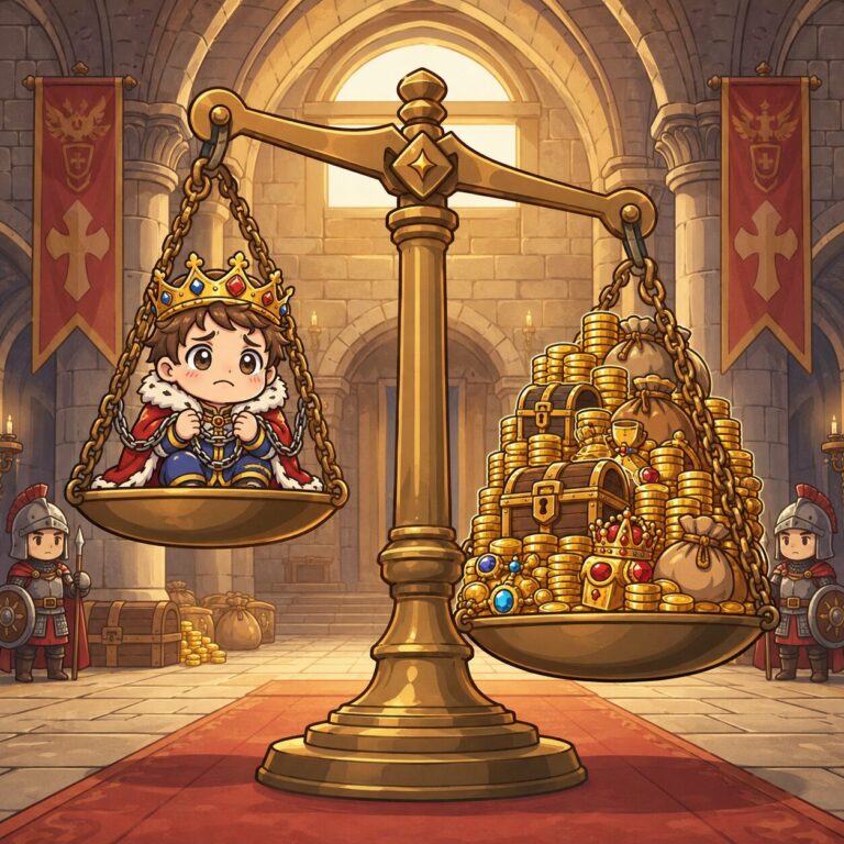 捕虜になった王の身代金