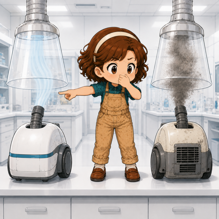 排気のきれいさは機種で桁違い