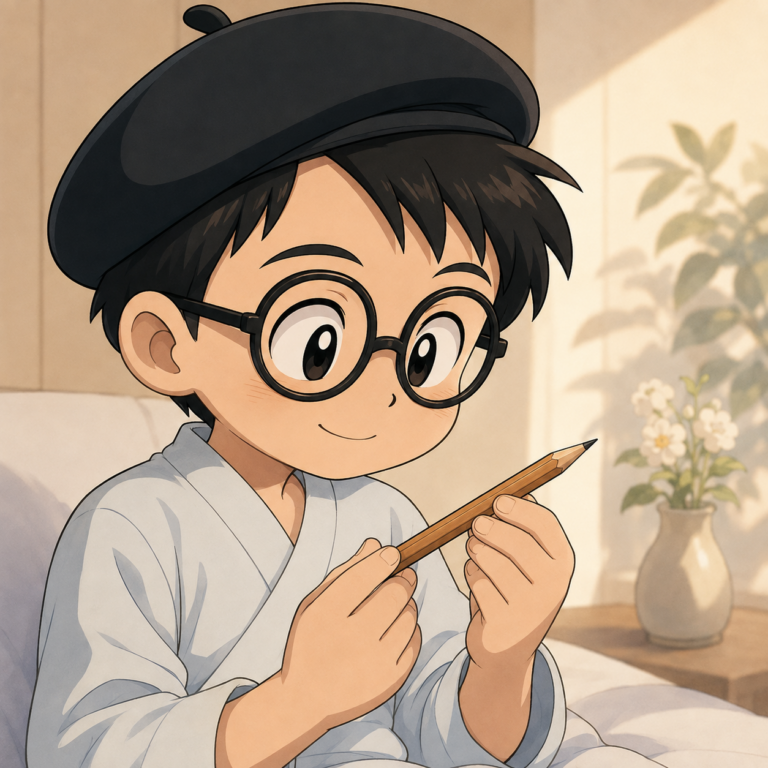 最期まで鉛筆を求めた人