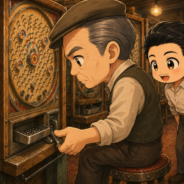 玉を手で弾いていた時代