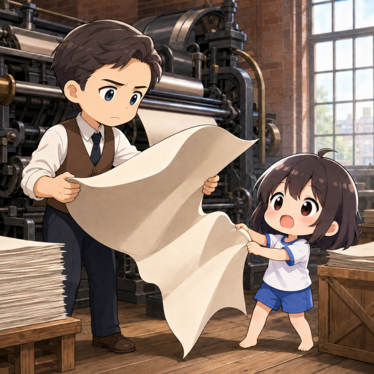 発明の目的は紙を守ること