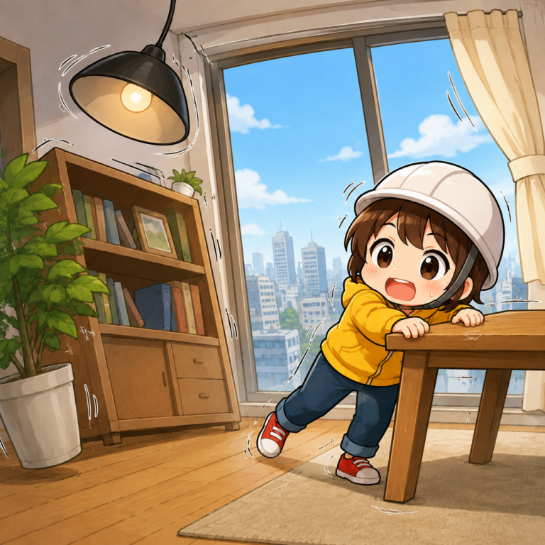 震度では測れない揺れ