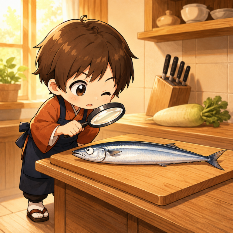 サンマには胃がない