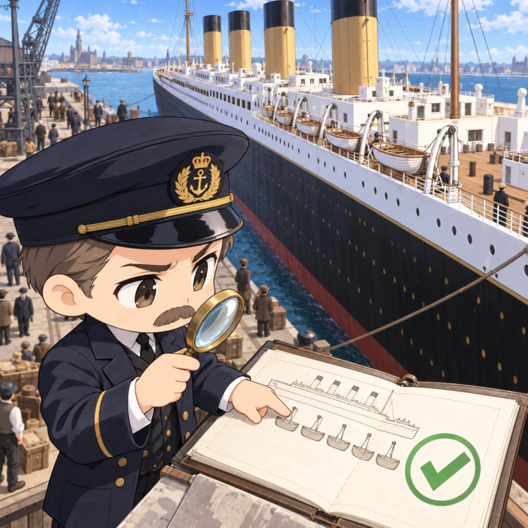 救命ボート不足は合法だった