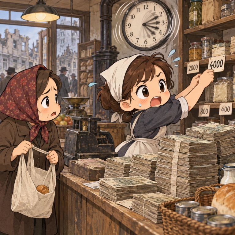 物価が15時間で2倍の国
