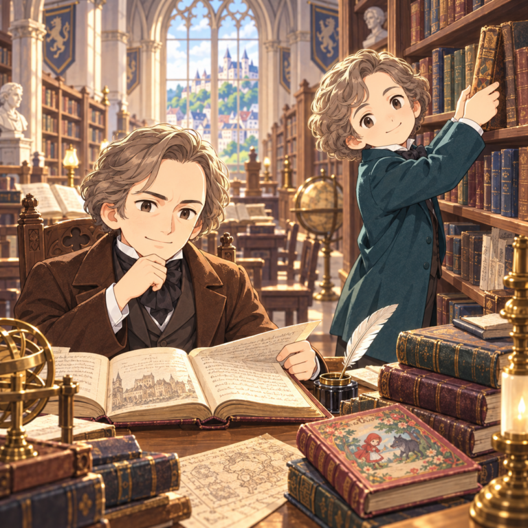 童話作家ではなく学者
