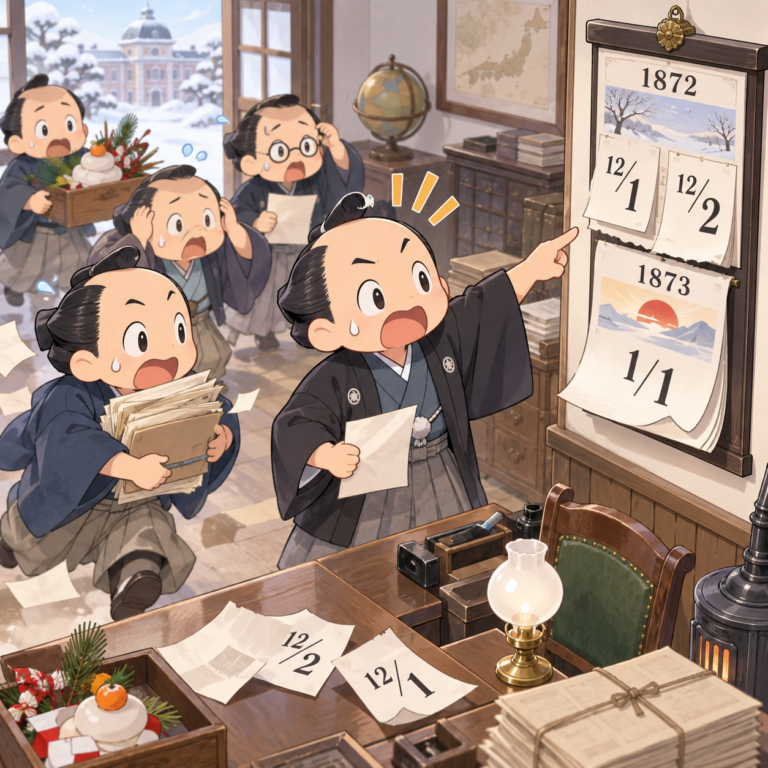 12月がたった2日で終わった年