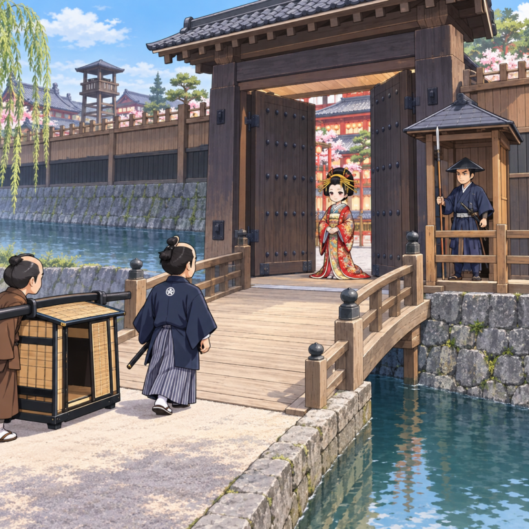 出入口は大門ただ1か所