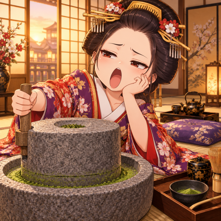 客が来ない日の仕事