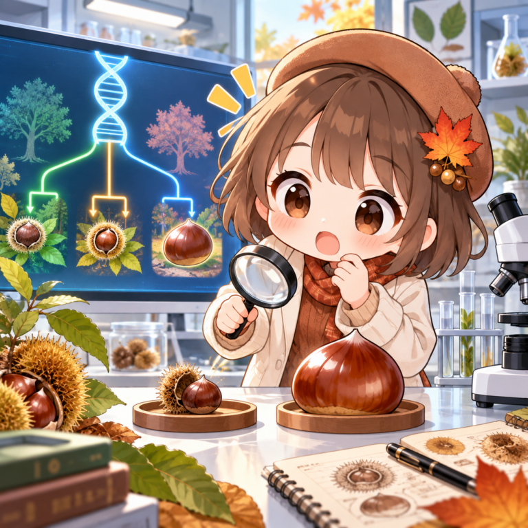 栽培グリの起源をたどる