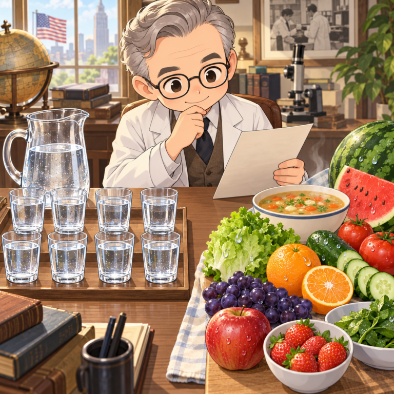 1日8杯の水は読み落とし説