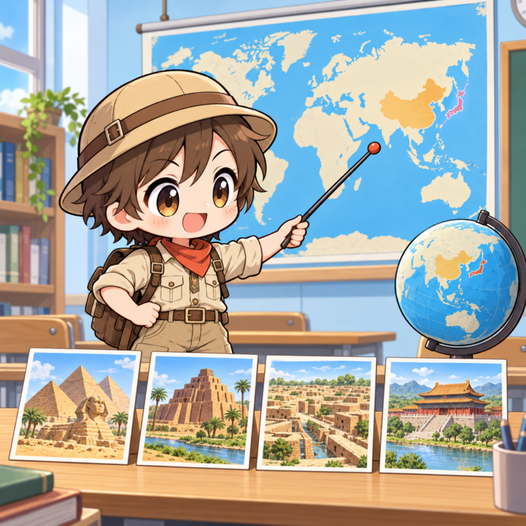 四大文明は日本流の区分