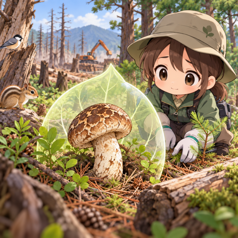 松茸は世界の絶滅危惧種