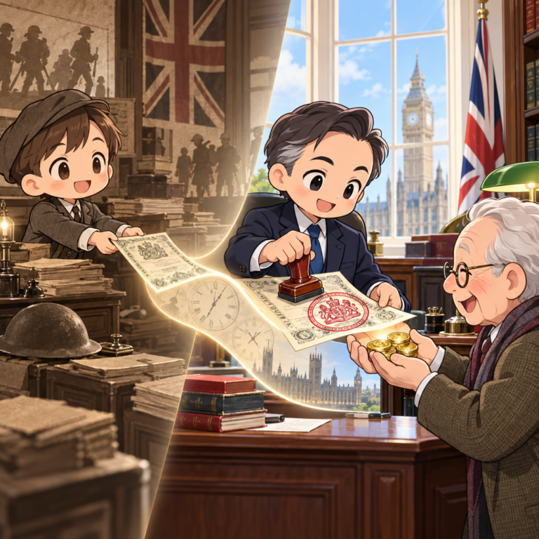 英国の戦費国債は2015年完済