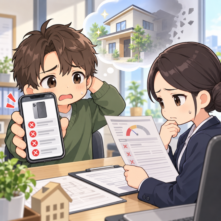 スマホ端末代の滞納が審査に