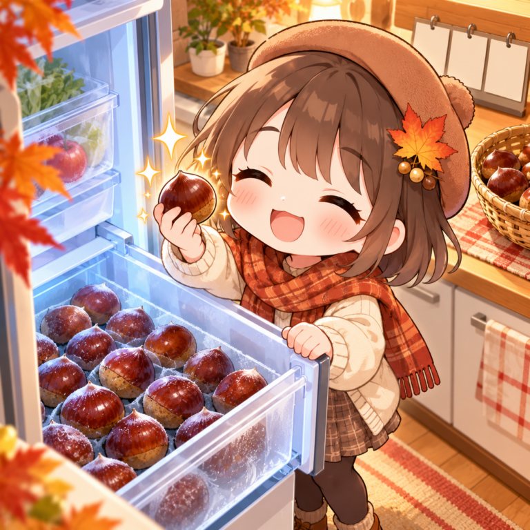 低温で寝かせて甘くする