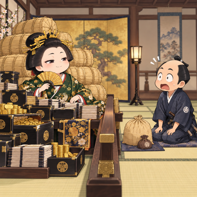 御年寄の年収は同心の12倍