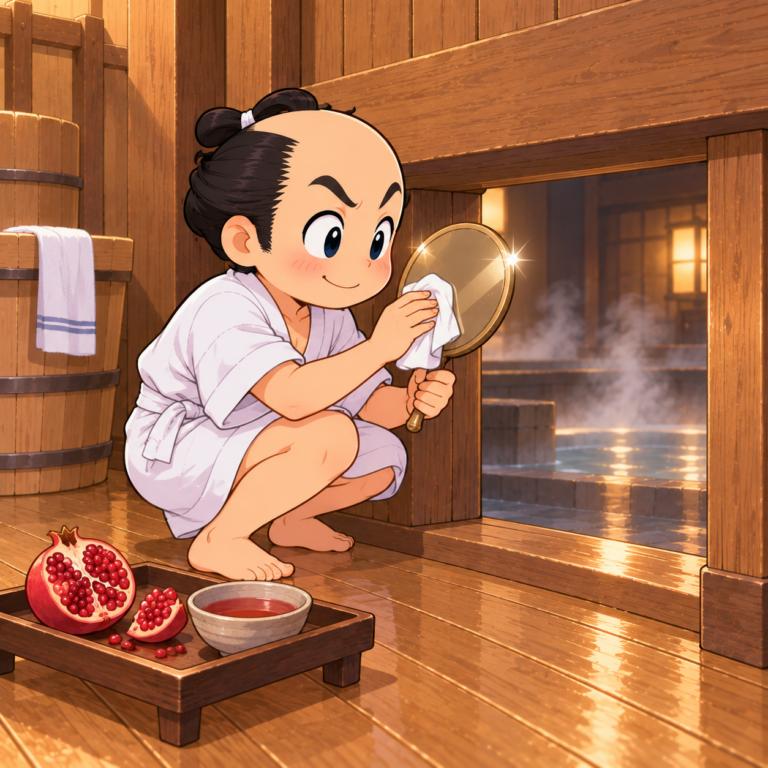 柘榴口という名は洒落から