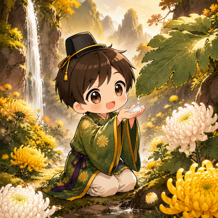 700年生きた菊慈童
