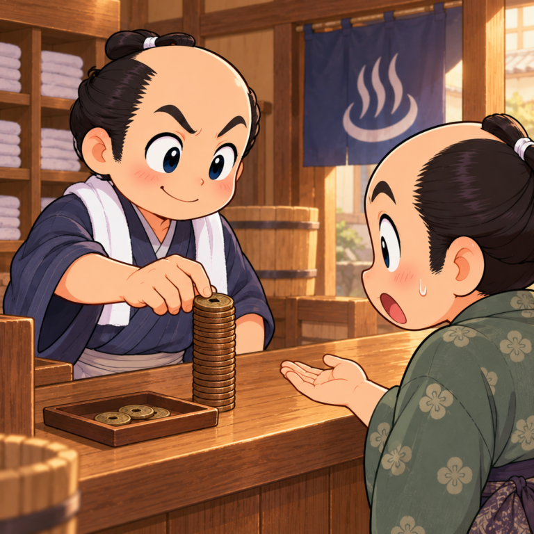 湯銭は時代とともに上がった