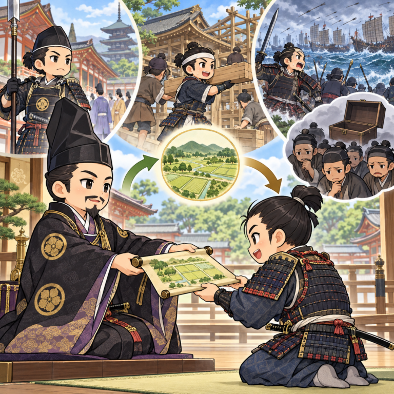 土地で結ばれた主従関係