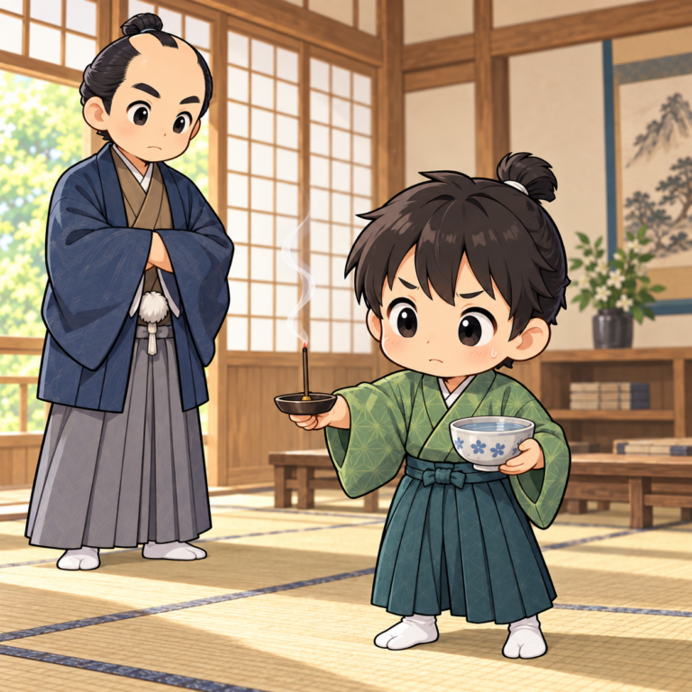 線香が燃え尽きるまで