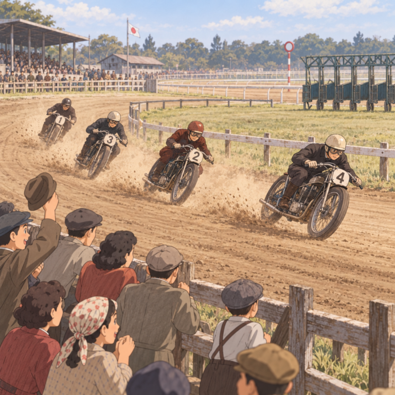 発祥は船橋の競馬場だった