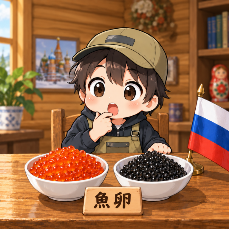 イクラはロシア語だった