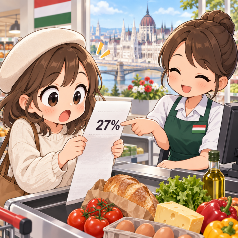 付加価値税の最高はハンガリー